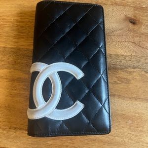 Chanel Cambon leather wallet